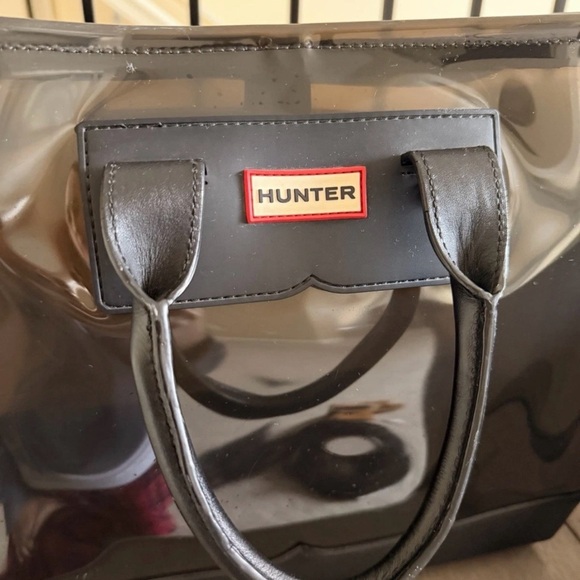 Hunter Black Transparent Shoulder Bag - Picture 2 of 8